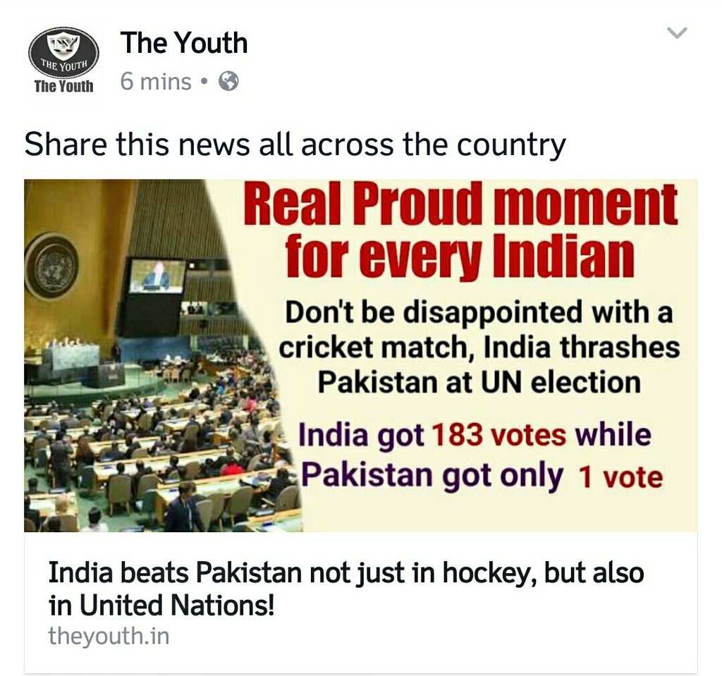 <a href="/GautamGambhir/">Gautam Gambhir</a> <a href="/MirwaizKashmir/">Mirwaiz Umar Farooq</a> #ProudToBeAnIndian #HockeyWorldLeague2017 #UN Elections..👏👏