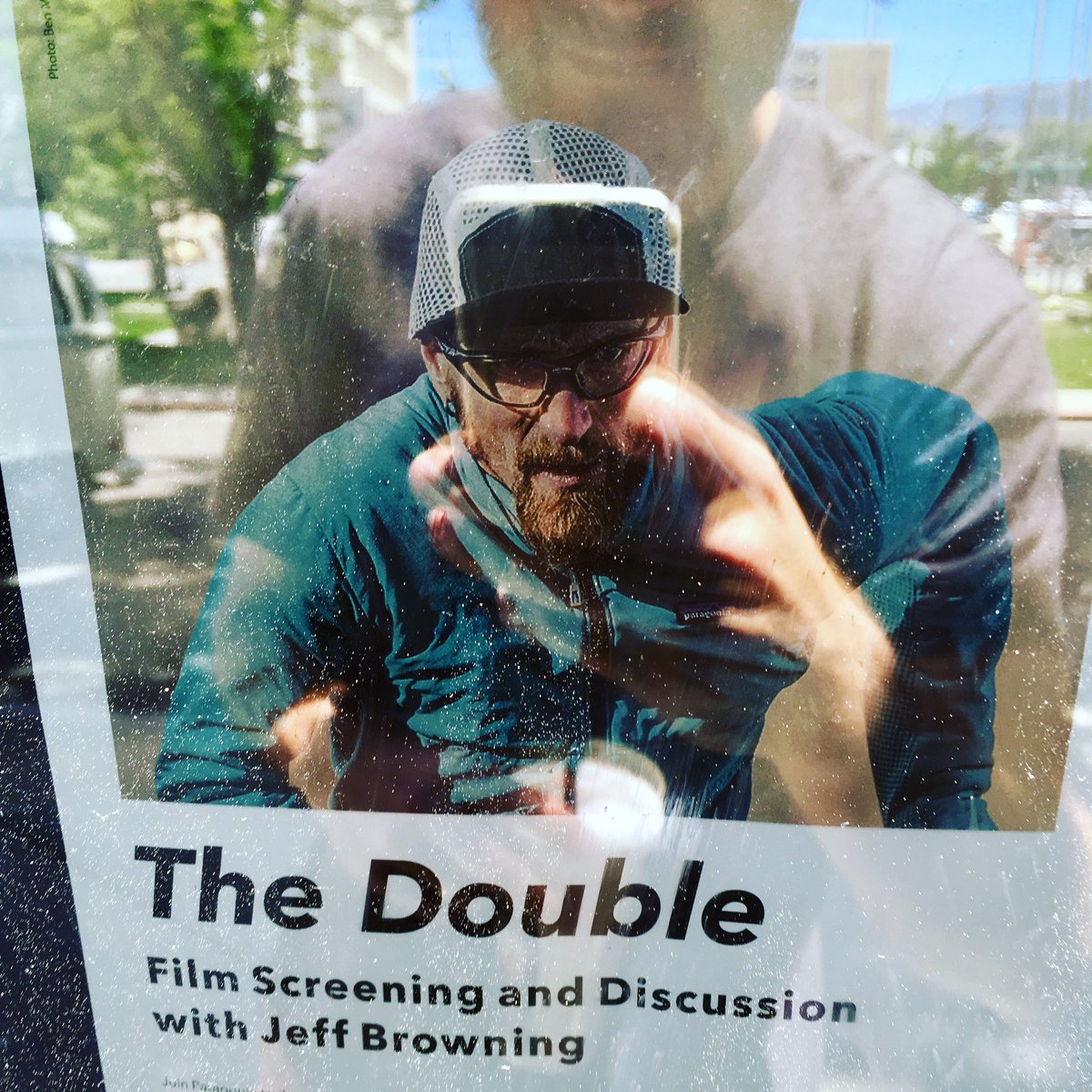 Hey, I know this guy with his mug plastered all over pizza shops around town. <a href="/gobroncobilly/">Jeff Browning</a> doing a film screening in #Reno next week.