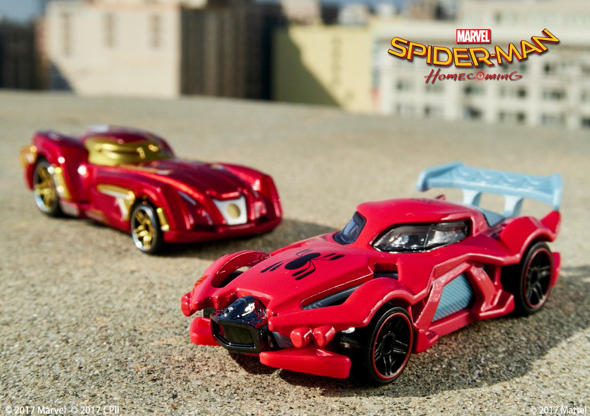 spider man homecoming hot wheels