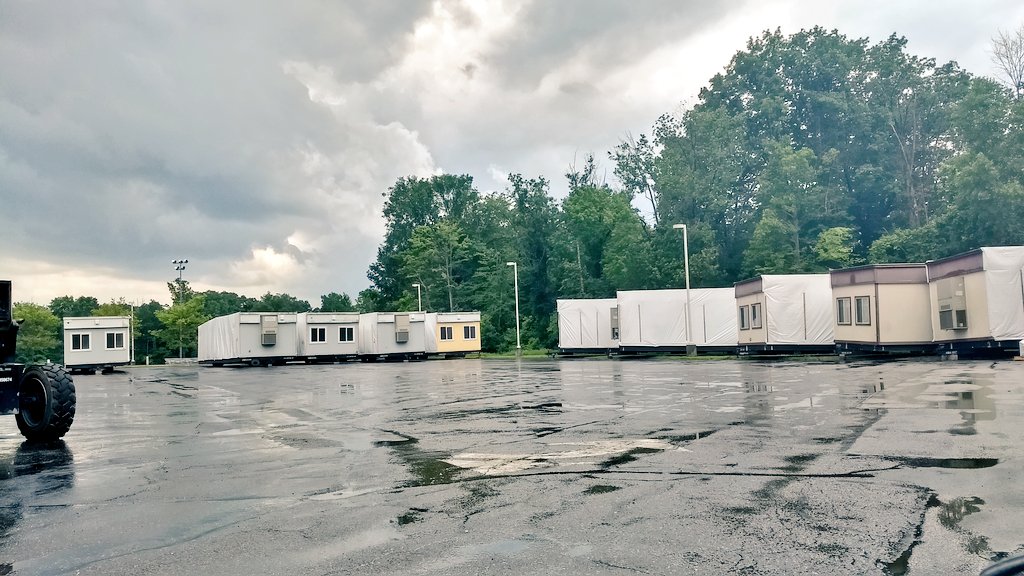 ChrisWoofter's tweet photo. Progress on development of Chagrin Falls Interim Intermediate School as #CFconsruct continues at #cfevs #safety #Utilities #insideLook https://t.co/3JBVJ78H3y