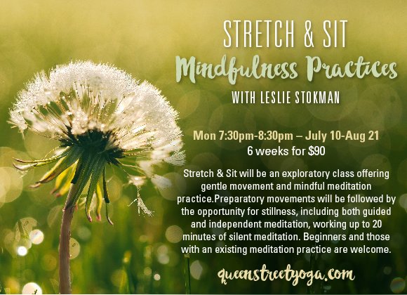 We have a NEW yoga + mindfulness course combo: Stretch & Sit. Does this sound like your cup of tea? ow.ly/6Mor30cCMsZ #dtkyoga