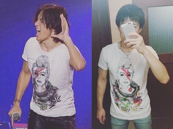 かっこいい体を目指す 稲葉さんがイナバサラスのliveで着ていたtシャツ同じtシャツ買ったぜ 稲葉浩志 イナバサラス Inabasalas Steviesalas Inabakoshi