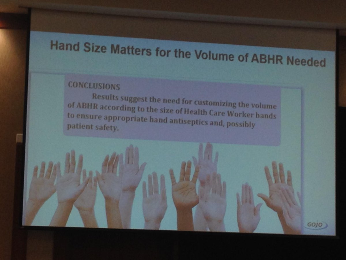 Size queen! Big hands need more product. - Elizabeth De Nardo #IPACCanada2017