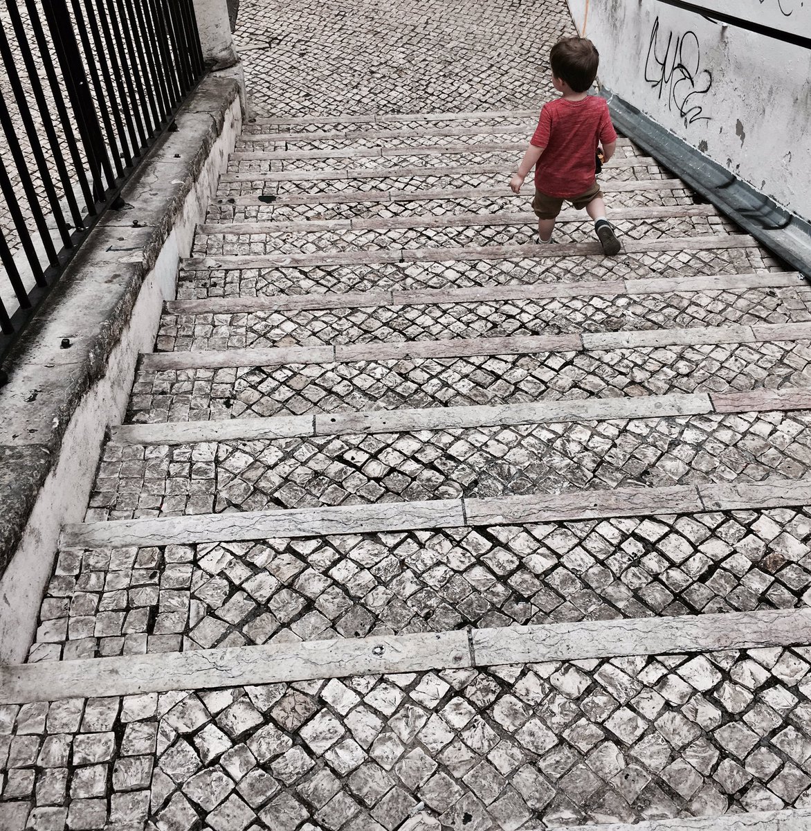 K_Brickell's tweet photo. Love #pattern - love #Lisbon - highly recommended as a visual pick me up #tiletastic https://t.co/UY96Xhkbsf