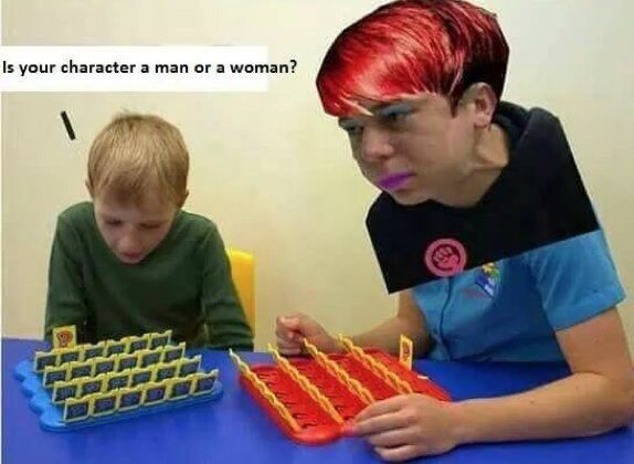 CauseWereGuys's tweet photo. playing guess who in 2017 https://t.co/xsHChsF3mC