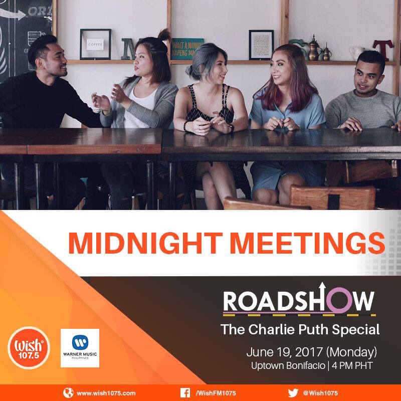 wish1075's tweet photo. On tomorrow's Roadshow, these artists will invade the Wish Bus and render their own take on @charlieputh's biggest hits! Don't miss it! https://t.co/ydAUOj64bD