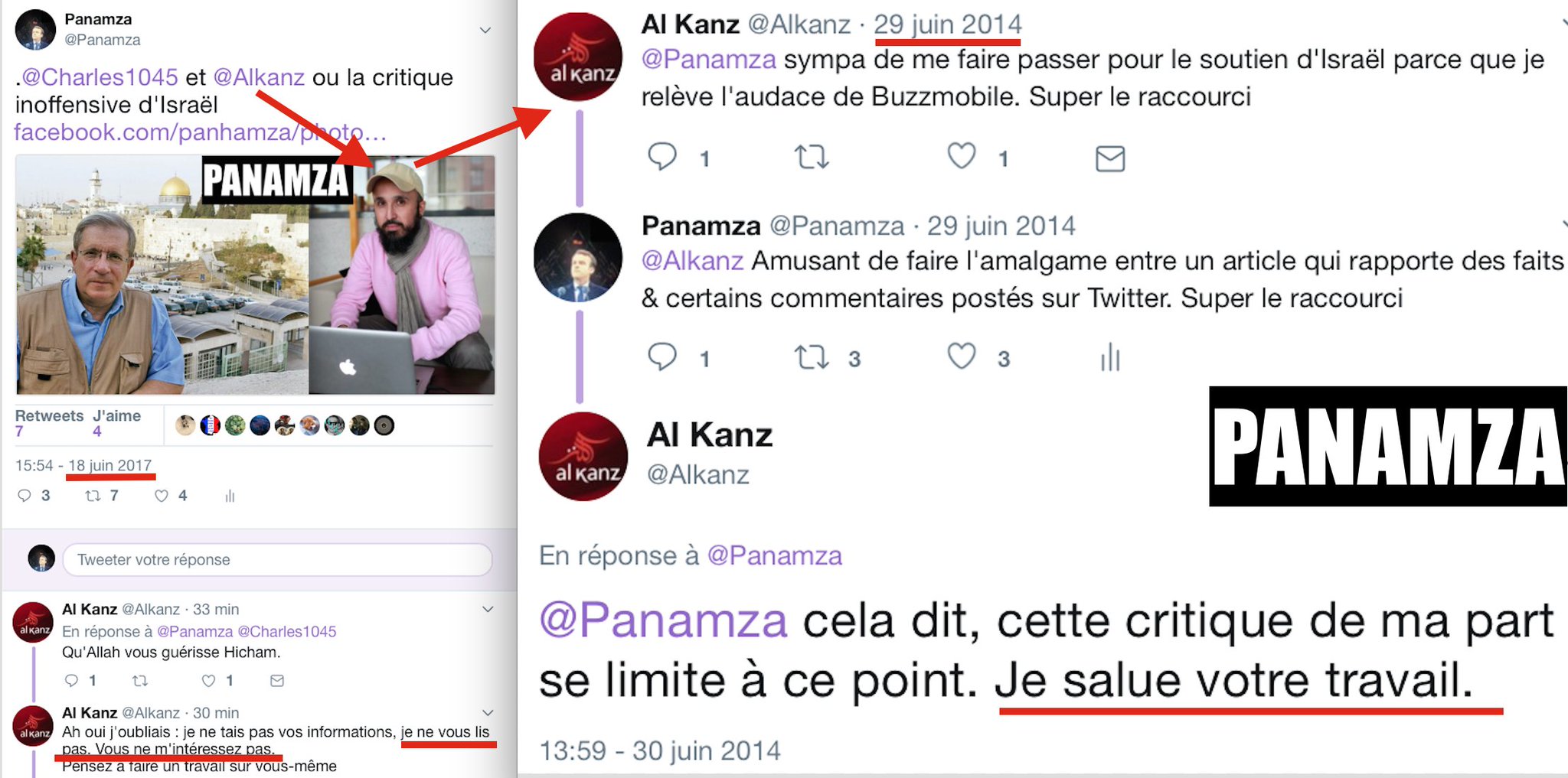 L'hypocrisie d'Al-Kanz en une image