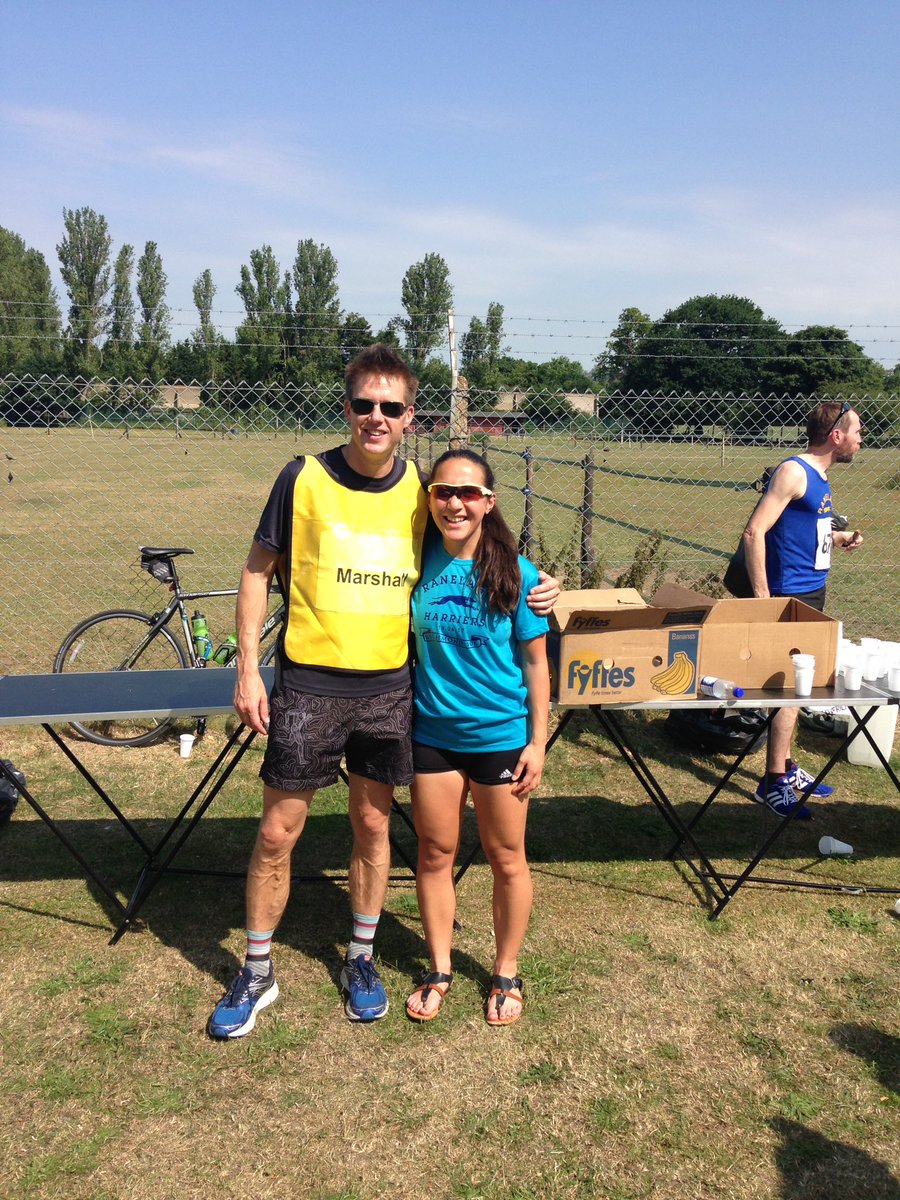 cyclingnoble's tweet photo. Thanks @RanelaghHarrier for fab 10k today in this scorching heat! Great catching up with race director & #fitbitfifty teammate @rickjenner77 https://t.co/Uutm3kRatd