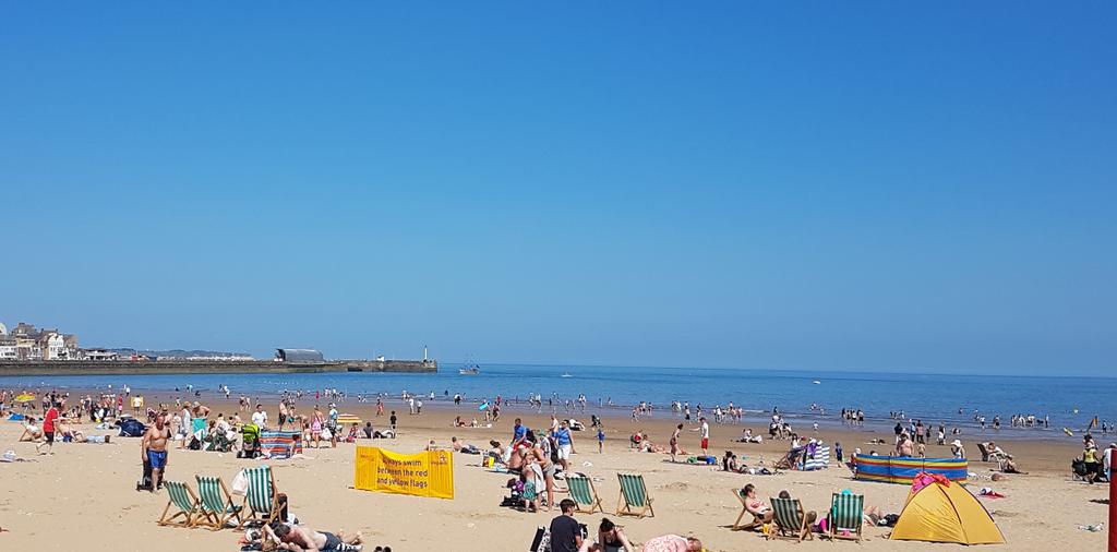 Bit busy in #Bridlington today but i got a table <a href="/RichiesCafebar/">Richie's Cafe-bar</a> with this view #Result