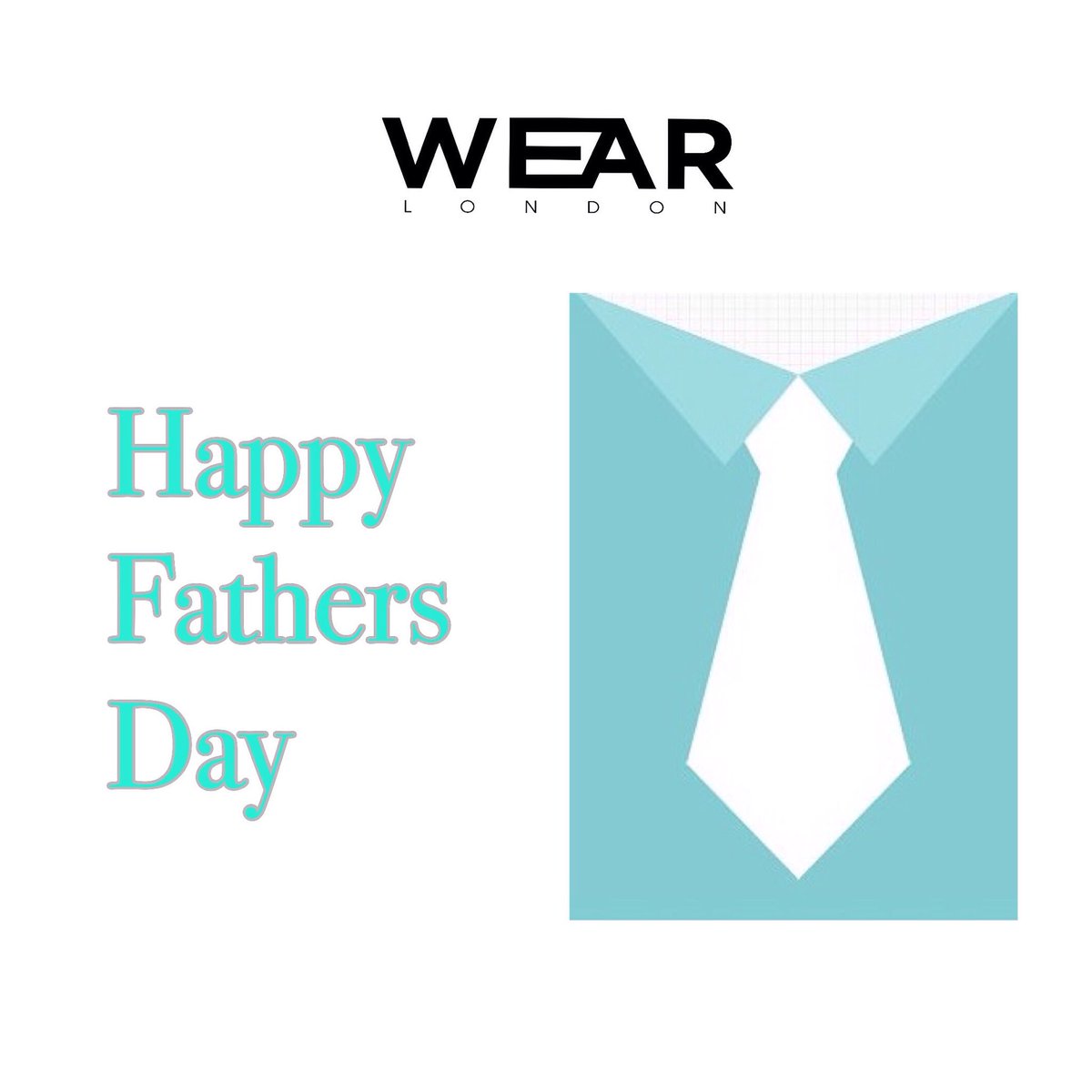 wear_london's tweet photo. And to all fathers we say Happy Father's Day🎉 https://t.co/4n7UCe3Upi