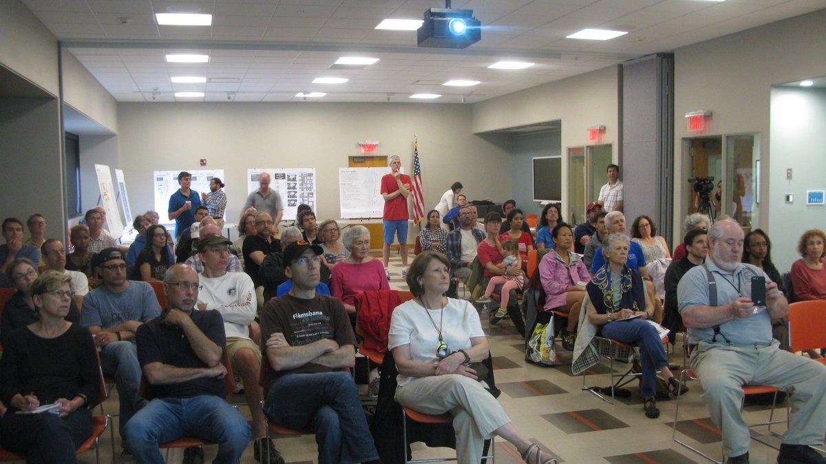 route9active's tweet photo. ~70 people came to our #Tarrytown #Route9 #bike/#walk meeting! Much interest in #Bway4Everybody. #BikeTT #BikeWC #Westchester #Rivertowns https://t.co/rIJZk2TGAL