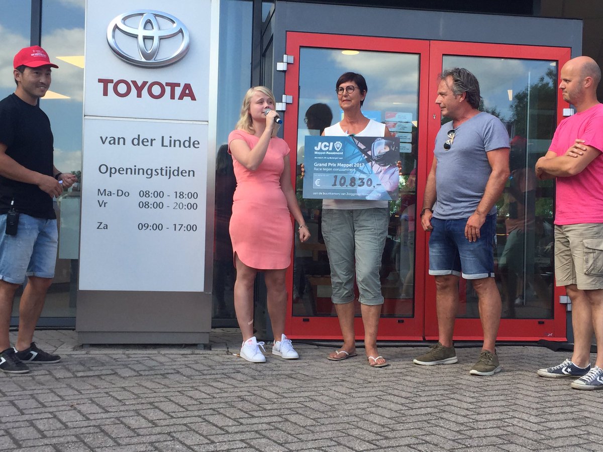 Top bedrag opgehaald voor de #buurtkamer van de <a href="/noorderboog/">Noorderboog</a> #gpmeppel <a href="/vdLindeMeppel/">Van der Linde Meppel</a>