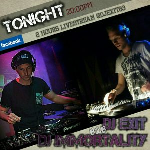 DwnldVerdient's tweet image. DJ EXIT &amp;amp; DJ Immortality Facebook Livestream [incl DOWNLOAD] -  downloadverdient.com/dj-exit-dj-imm…