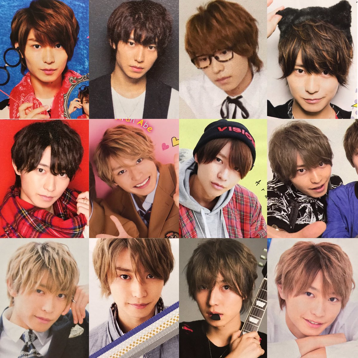 K 顕嵐くんの髪色 黒髪 こげ茶 明るめ 最後は個人的に好きな髪型と色 ｎ W ｎ 暗めとかアッシュか好きかな 何でも似合ってるけど 阿部顕嵐