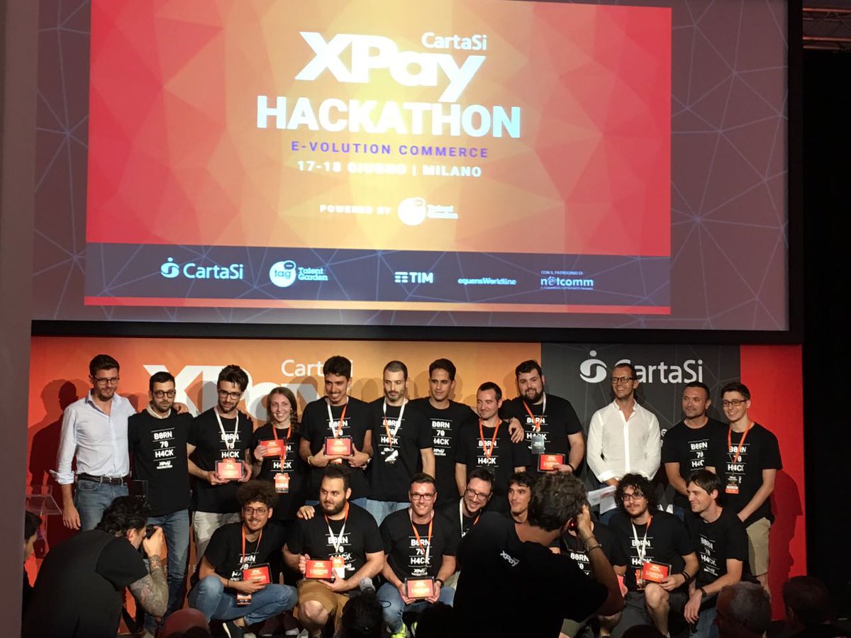 Ecco i vincitori del 1° #XPayHackathon #CartaSi in collaborazione con <a href="/TalentGardenit/">Talent Garden Italy</a>. Grazie a tutti i partecipanti per l'ottimo lavoro.