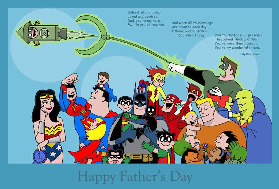 QueenCtyComicon's tweet photo. From us to all of the Super Dad's out there- Happy Father's Day https://t.co/lSDbBqXJvB