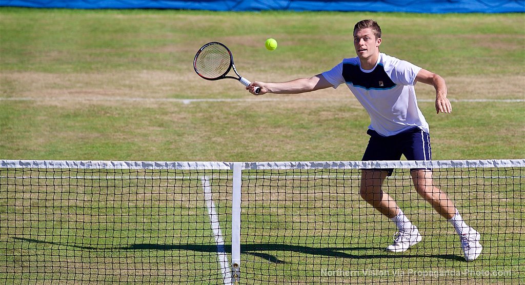 LiverpoolTennis's tweet photo. Ken and Neal Skupski defeat Robert Kendrick and Guillermo Cañas in the Doubles Exhibition #LITT17 https://t.co/YvZezxR43c