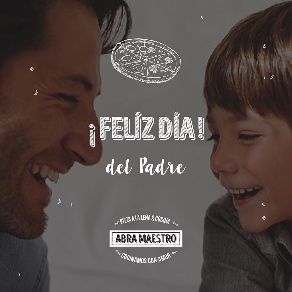 abramaestro's tweet photo. ¡Feliz día del Padre! ❤️🍕 Te esperamos en 4 y 53 para que vengas a celebrar este hermoso día en familia ¿nuestro menú? Chivito a la leña 😎👏 https://t.co/QAlvUstJvU
