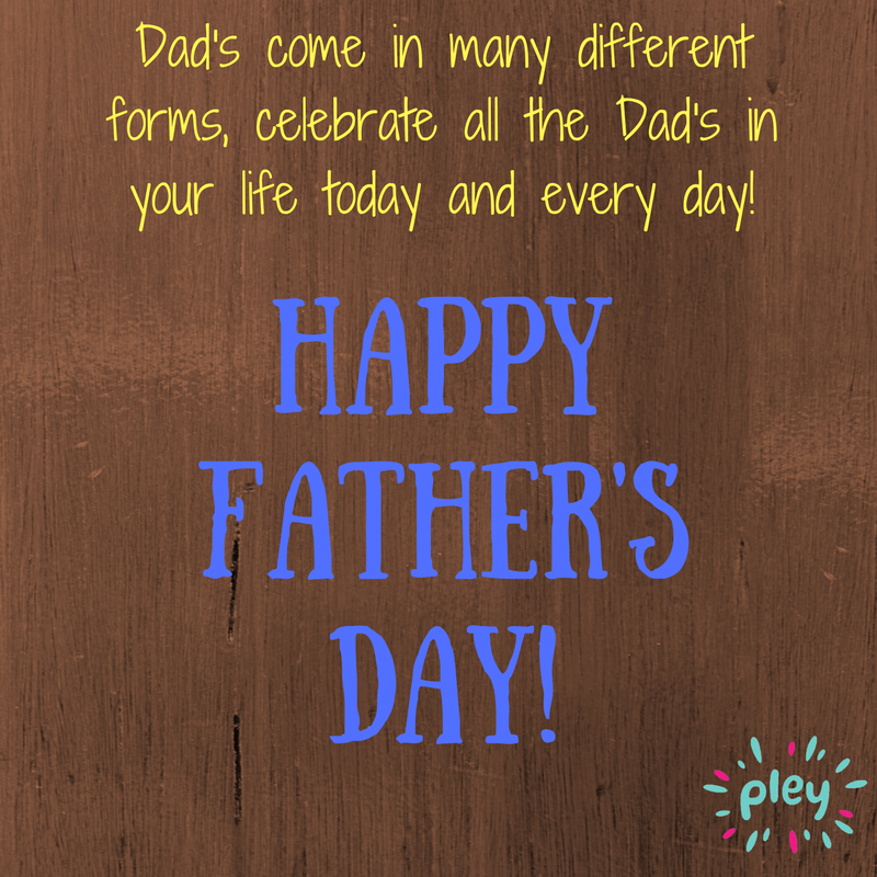 Happy Father's Day from Pley!
ow.ly/UhcL30cGuEV
#fathersday