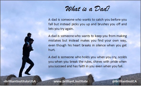 StevenACostales's tweet photo. Any man can be a #father, but it takes someone special to be a #Dad. Happy Dad's Day! Please watch this video < https://t.co/bdkCNxmxyH > https://t.co/581TrcbO6q