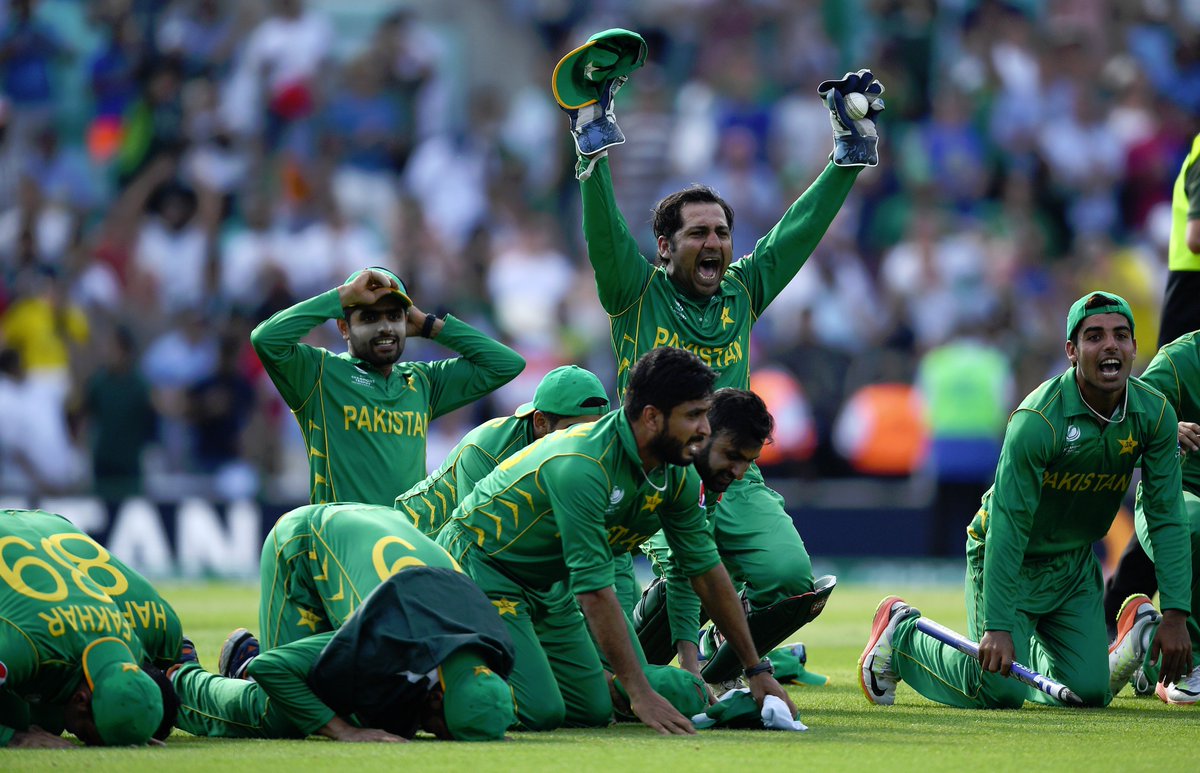 cricbuzz's tweet photo. Pakistan's ICC tournament wins:

1992: World Cup
2009: World T20
2017: Champions Trophy

#INDvPAK #CT17 #CT17Final https://t.co/IyTHwkrDFO