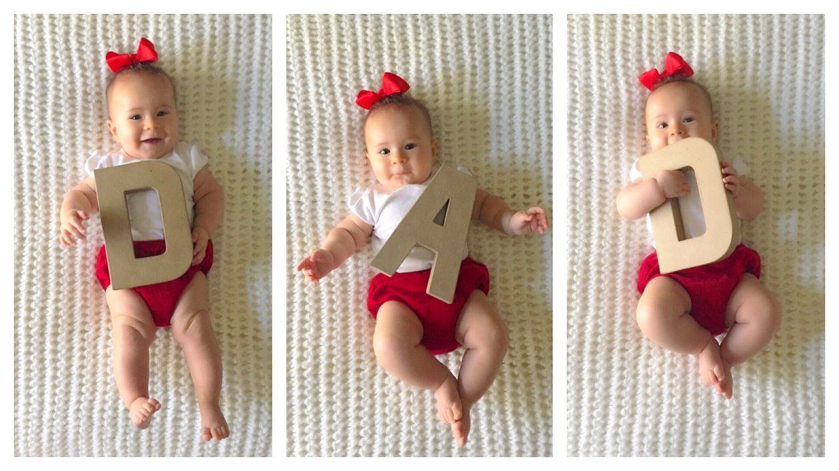Happy first #FathersDay to the BEST daddy in the world! We love you <a href="/OfficialGianni/">Gianni Capaldi</a> ❤️ 

#FathersDay2017 
#SundayFunday 
<a href="/MisTrinityGrace/">Trinity Capaldi</a>