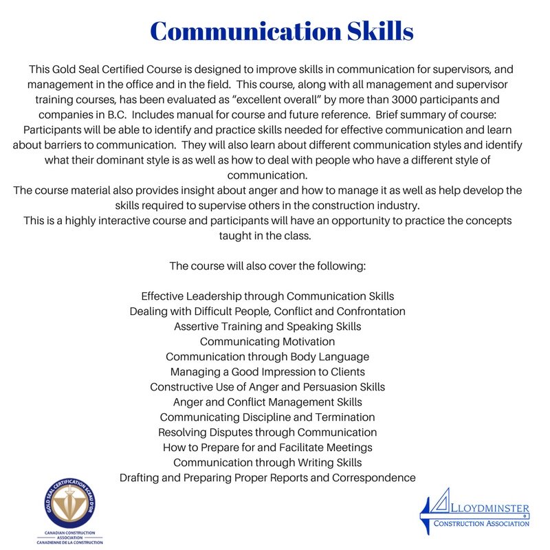LloydConstAssoc's tweet photo. Communicate better on #projects with the #CommunicationSkill #Constructioncourse #Constructioneducation #YLL #lloyd 
https://t.co/LdEajN6JwN https://t.co/59P2WWQYHj