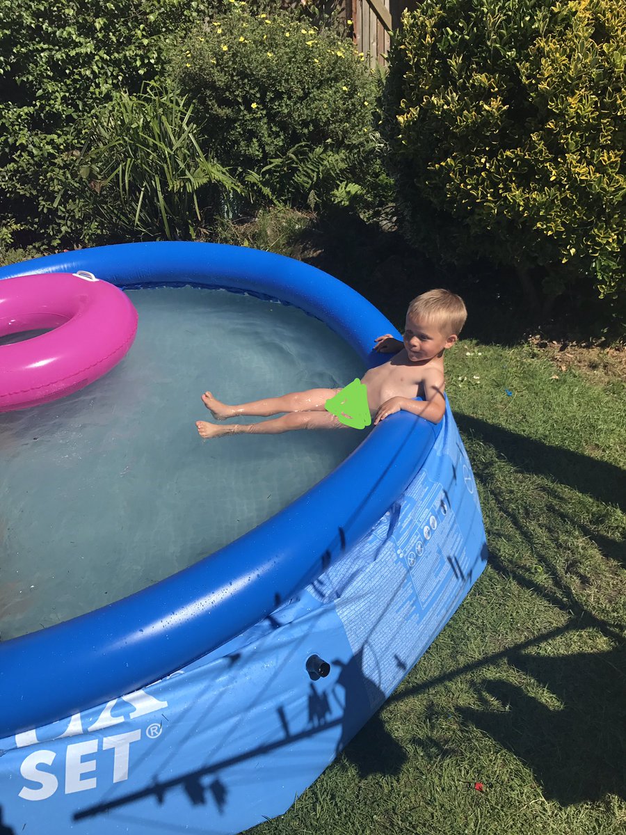 izzicca's tweet photo. Think the boy is enjoying the weather...thought I'd best draw some speedos on before posting 😂 https://t.co/lmz5MDDi9C