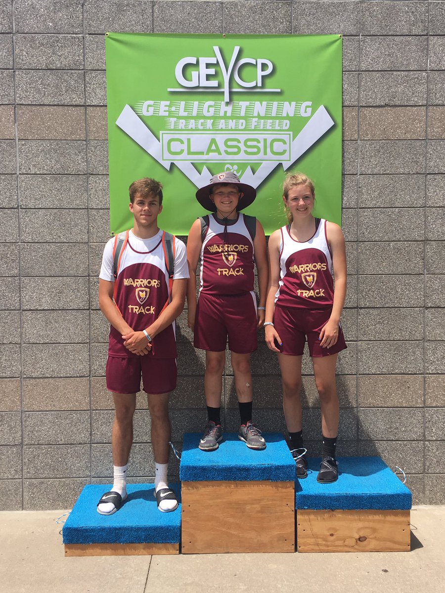 natoclev33's tweet photo. @GEYCP @Ashton40652452 @skylareve912 All 3 of the Clevengers earned some Triple Jump hardware yesterday. #whatafacility https://t.co/GilrzoGnnc