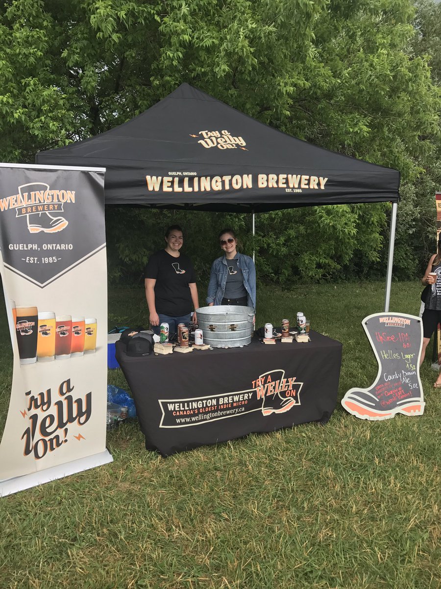 WellyBrow's tweet photo. Megan & Kristie pouring tasty @WellingtonBrew Beers Upside IPA, Helles Lager & County Brown @WRegionMuseum for #hopsforpops @LancSmokehouse https://t.co/TN36opTMsq