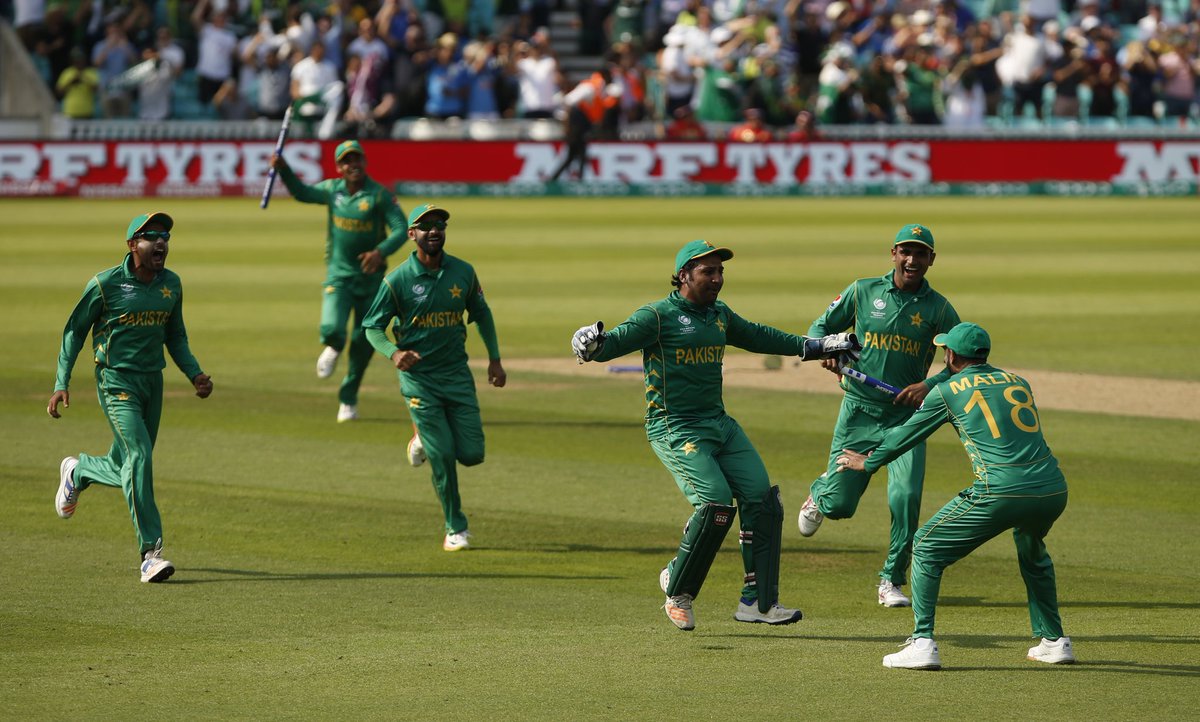 Congratulations to all Pakistanis! We are the Champions of the World #CT17 Pakistan Zindabad