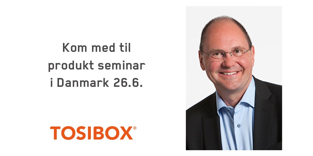 TosiCompnay's tweet photo. Tosibox og #SECDataCom inviterer dig til et seminar med fokus på sikker #netværk'sopkobling https://t.co/QyOQVfc7nE #datasäkerhet https://t.co/5FGhDiow3w