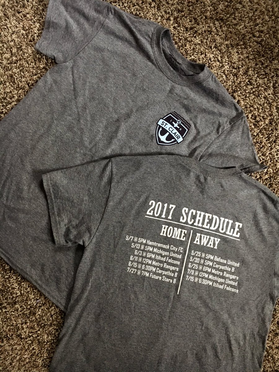 LK_StClair's tweet image. GIVEAWAY: RT and follow us for a chance to win one of our 2017 fan  tshirts! Lucky winner will be selected tomorrow at 5pm!