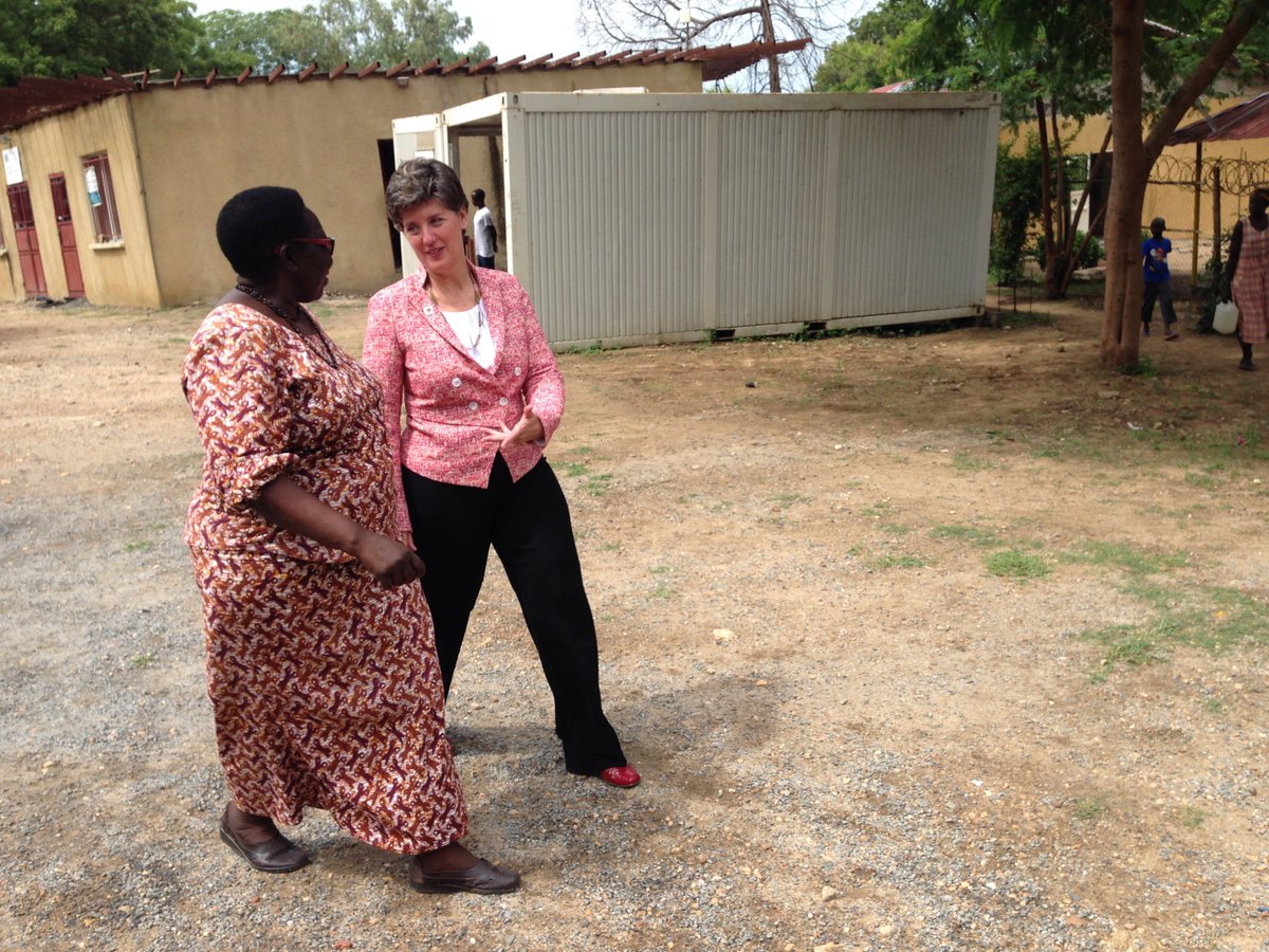 mclaudebibeau's tweet photo. Touching visit to Canadian-funded 🇨🇦 centre for conflict-affected children in #SouthSudan Thank you for protecting these children! https://t.co/YspT4kymxC