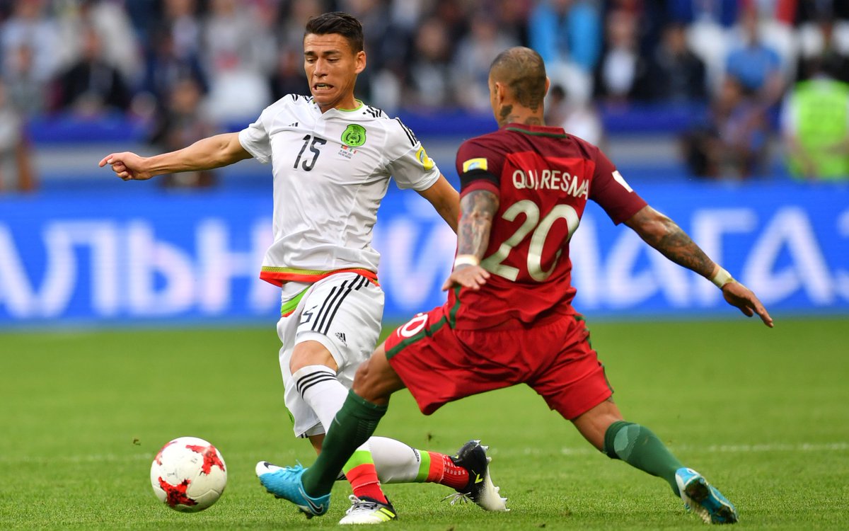 OfficialASRoma's tweet photo. Il nuovo acquisto giallorosso Hector #Moreno in gol con il Messico in Confederation Cup 👏⚽️

Leggi di più https://t.co/LfMo9g0zRV
#ASRoma 🔶🔴 https://t.co/aldgW9Ro1r