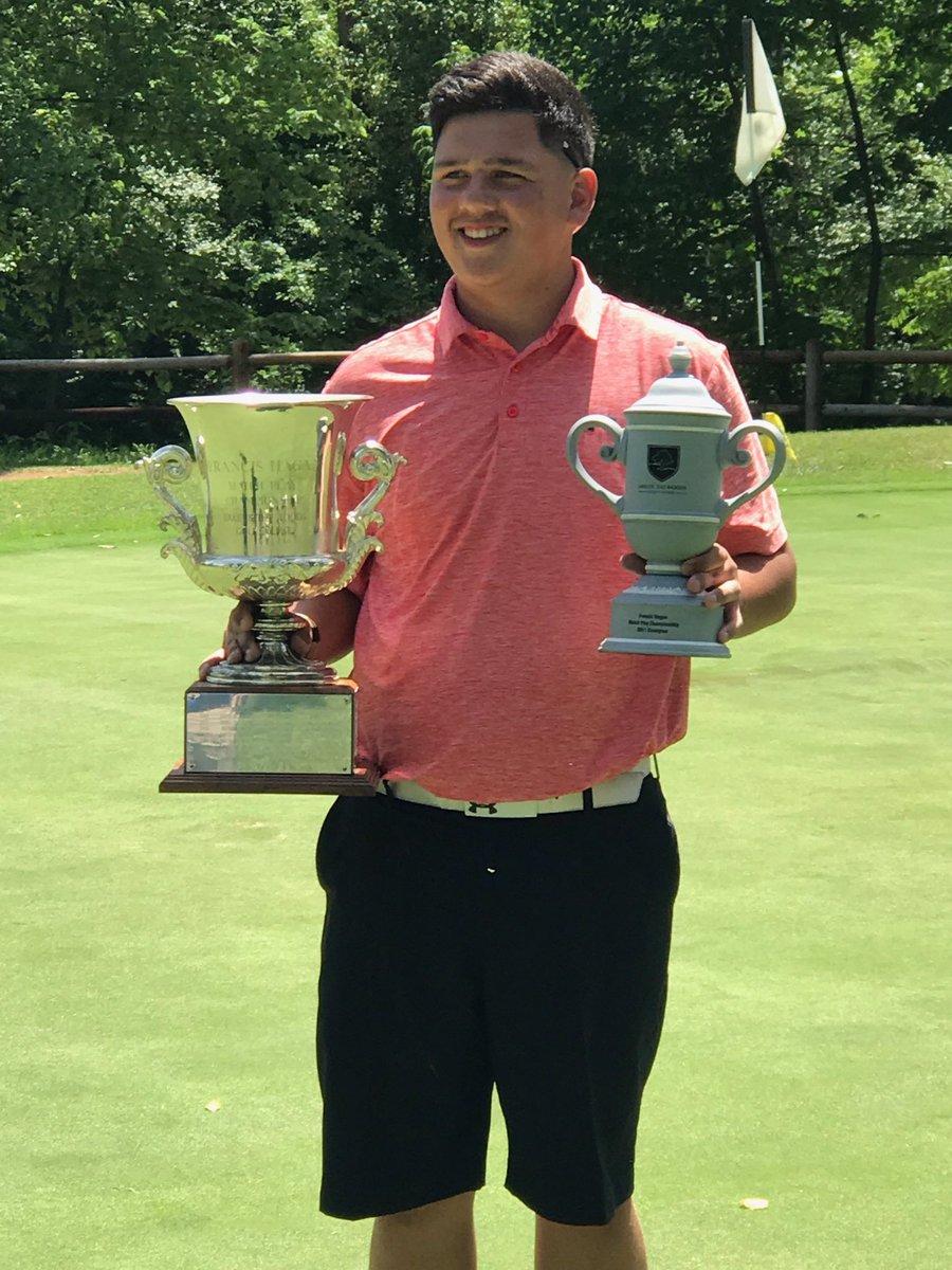 lowgolfcprd's tweet photo. Congratulations to Noah Anderson, winner of the 2017 Francis Hagan Match Play Championship! #cprd #comogolf https://t.co/EPPVC8aZNJ