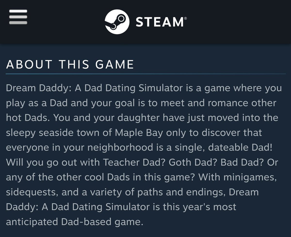 graylish's tweet photo. hey, daddy. check out our steam page! https://t.co/0Z2T6jA4Q5 https://t.co/rNcvoGeqce