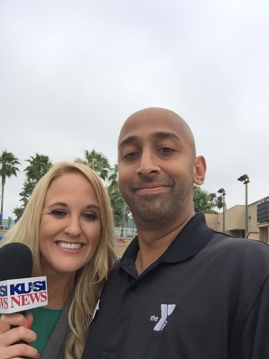 siddvivek's tweet photo. Thx @alliewagnertv and @KUSI_GMSD for hanging out!!!#HappyFathersDay #BeCauseTheY #AlwaysWorking https://t.co/AAQ36csJ7V