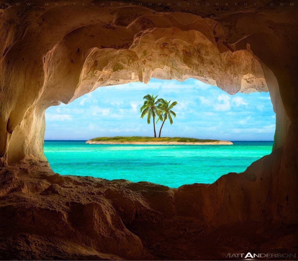 RT <a href="/AwesomeEarthPix/">Earth Pics</a>: An old Indian cave located on a remote Turks and Caicos Island | Photography by ©Matt Anderson