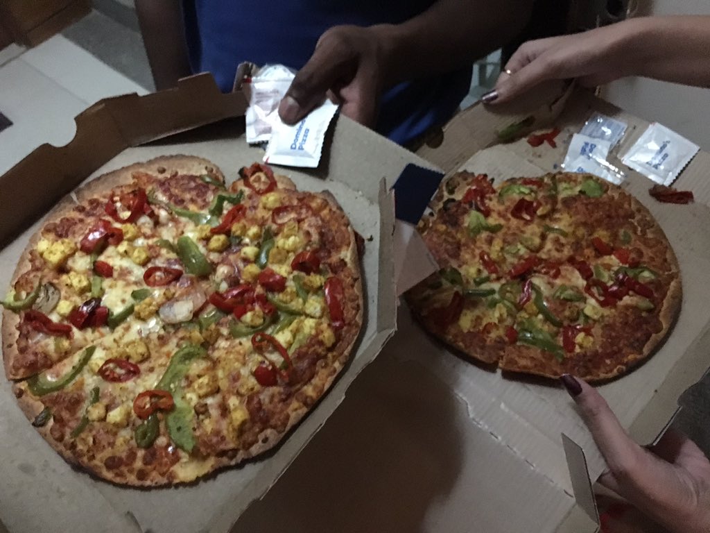 samunplugged's tweet image. @dominos @dominos_india #worstpizzaever