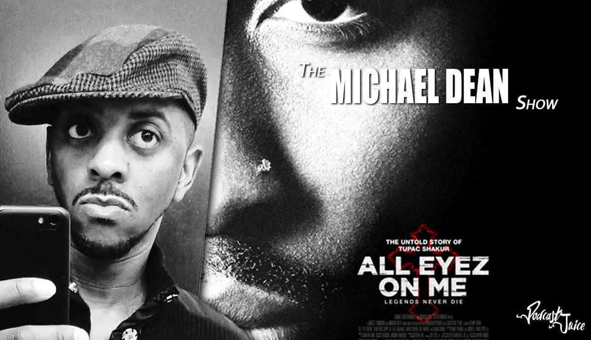 PodcastJuice's tweet photo. THE MICHAEL DEAN SHOW #43 | #AllEyezOnMe
Review of the new #2Pac​ biopic,  Golden State Warriors​ x #POTUS + more.
https://t.co/RD9ArpJzE0 https://t.co/IqBE2r32t9