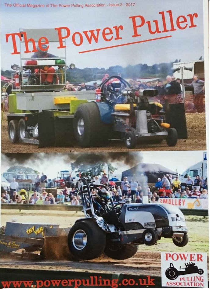 Buy your copy of the Official Power Pulling Association 2017 Magazine
£3 - send a email to info@powerpulling.co.uk and request your copy now