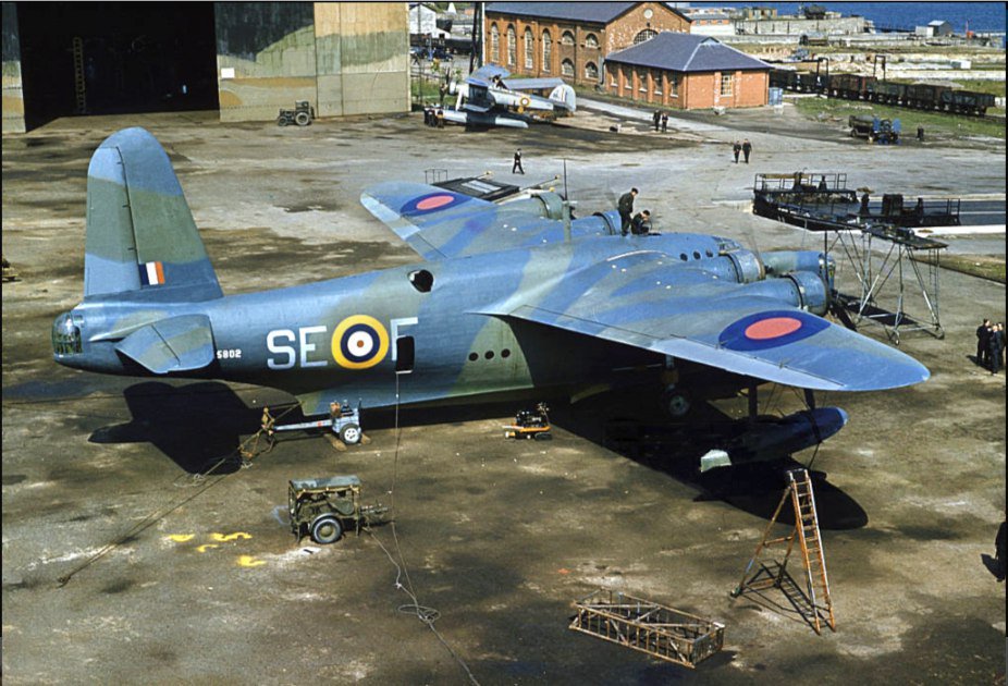 Sunderland of 95 Sqn. Pembroke docks. February 1941