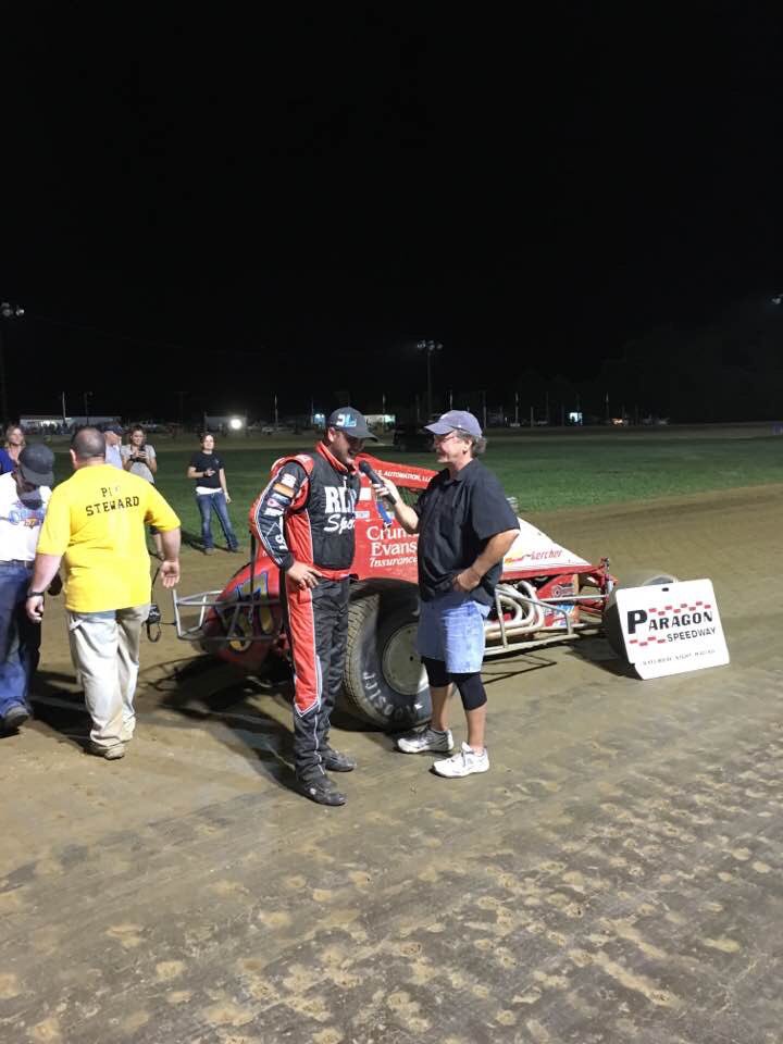 Hazen4HOF's tweet photo. @shanecottle2e parks the 'ole 57 in victory lane @ParagonSpeedway in the Chuck Amati Classic 68!! https://t.co/hpDrvddIpL