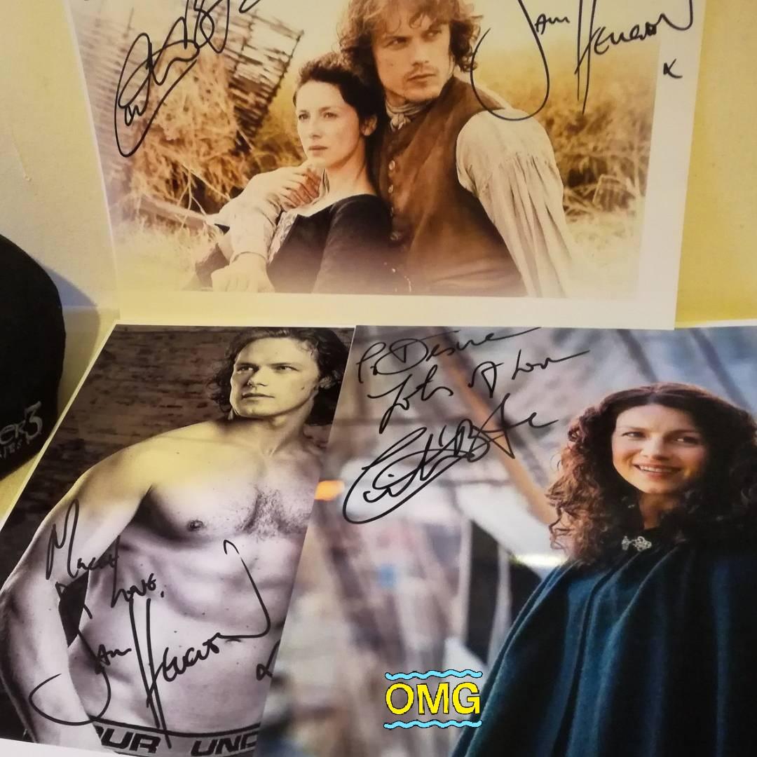 N08tyDezi's tweet photo. Still can't believe my luck,so bloody awesome🤸🎉💖😁#OutlanderAddict https://t.co/uLWGimF1QG