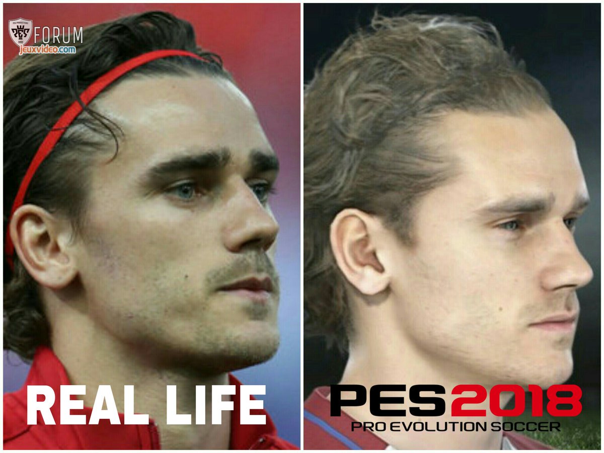 ActuFoot_'s tweet photo. Les graphismes de PES 2018... 😳 https://t.co/IOpadoFIjH