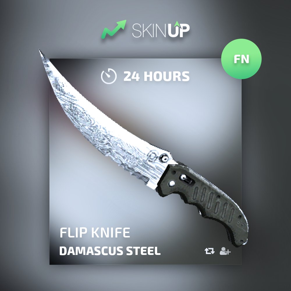 skinupgg's tweet image. 🏳️‍🌈 FLIP KNIFE DAMASCUS STEEL GIVEAWAY

TO ENTER
&amp;gt; RETWEET
&amp;gt; FOLLOW
&amp;gt; VISIT goo.gl/2Y7Lmd

GOOD LUCK