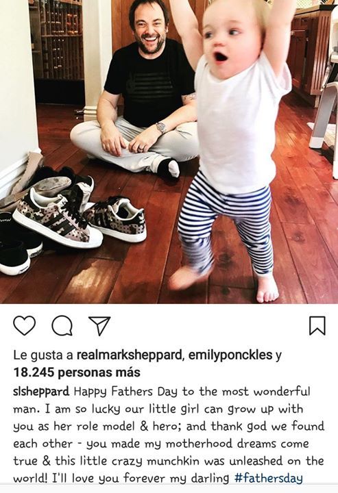 UnaVidaSPN's tweet photo. Sarah y su felicitación por el día del padre a Mark Sheppard ❤

https://t.co/jcwIHgAqI4 #Supernatural #Sobrenatural #Fotos https://t.co/5MfLq7aqfo