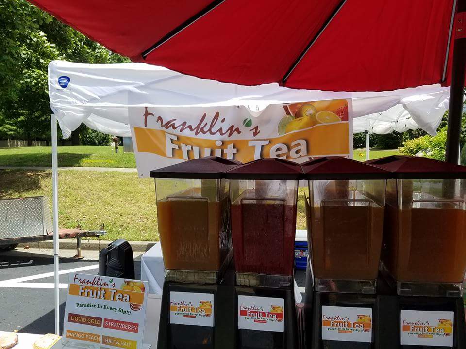GermayleF's tweet photo. Another Successful Day for Franklin's Fruit Tea! https://t.co/fekojOhGHc