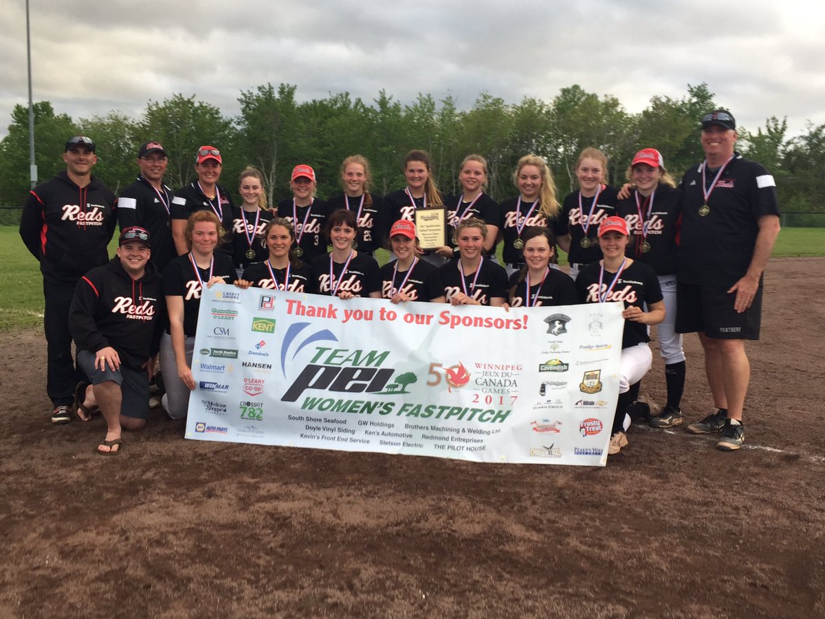 TeamPEICGWS's tweet photo. Huge 9-2 win over team NB in the final, to complete the PEI sweep in all 5 divisions in O'Leary! @Team_PEI #TeamPEI2017 #DefendedTheRedSoil https://t.co/eFLmfMOQhT